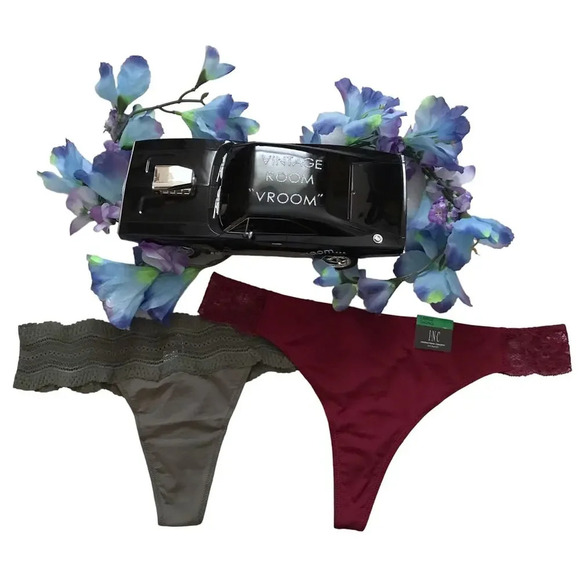 Cosabella and Inc International Concepts NWT Thongs Bundle Women L - Picture 1 of 11